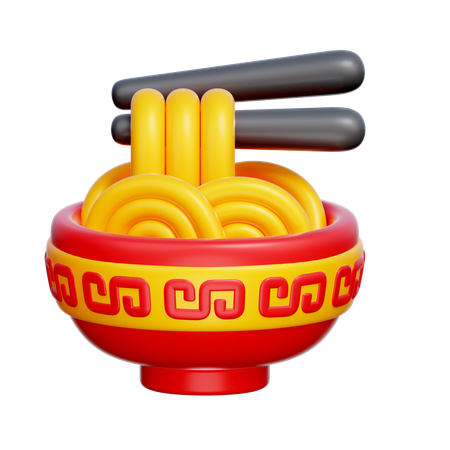 Chinese Noodles  3D Icon