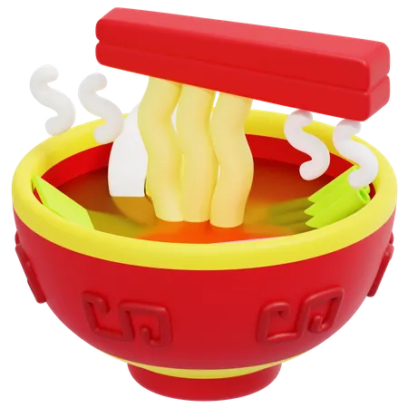 Chinese Noodles  3D Icon