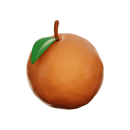 Chinese Orange  3D Icon