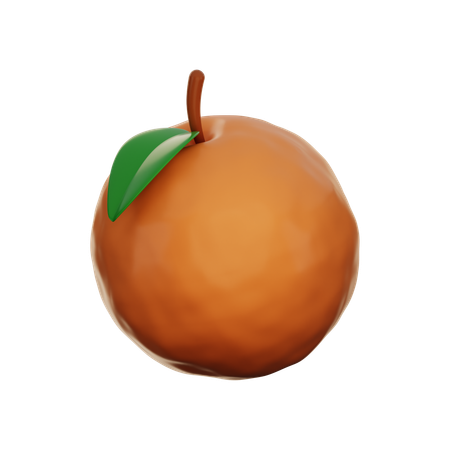 Chinese Orange  3D Icon