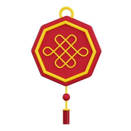 Chinese Ornament  3D Icon