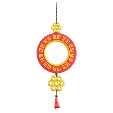 Chinese Ornament  3D Icon