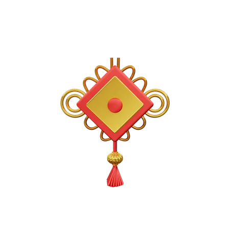 Chinese Ornament  3D Icon