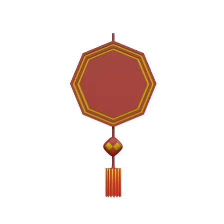 Chinese Ornament  3D Icon