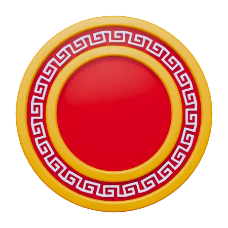 Chinese Ornament  3D Icon