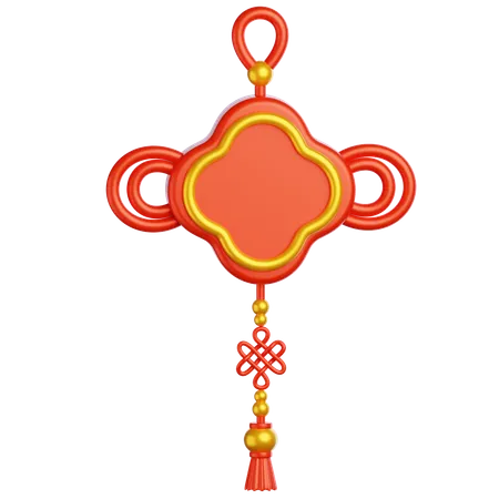 Chinese Ornament  3D Icon