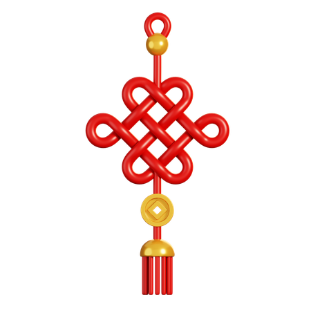 Chinese Ornament  3D Icon