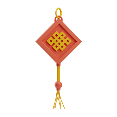 Chinese ornament 3D Icon