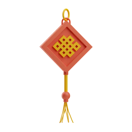 Chinese ornament 3D Icon
