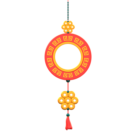 Chinese Ornament 3D Icon