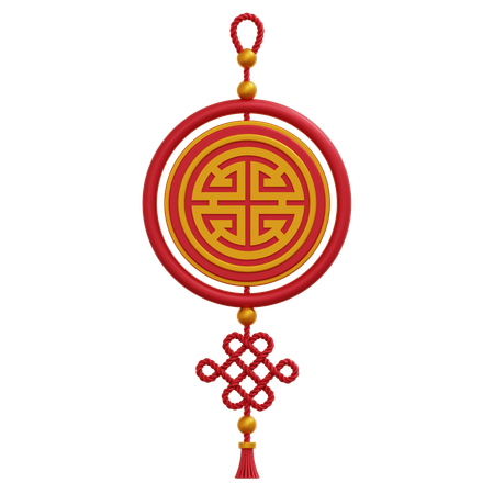 Chinese Ornament Lu  3D Icon