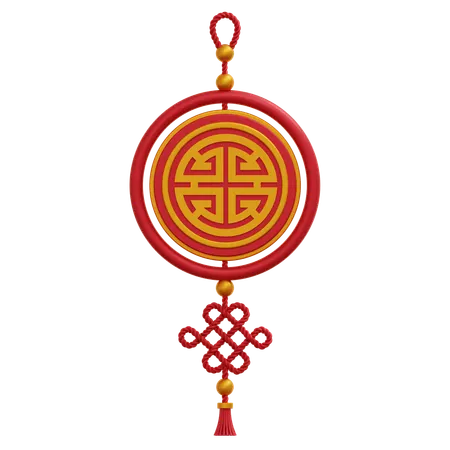 Chinese Ornament Lu  3D Icon
