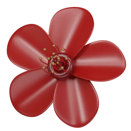 Chinese Plum Blossom 3 D Icon 3D Icon
