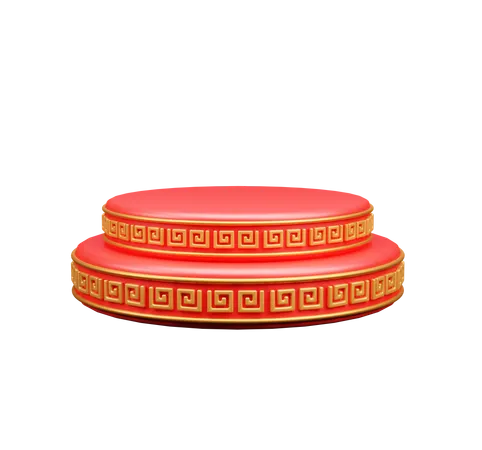 Chinese Podium  3D Icon