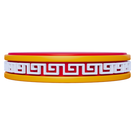 Chinese Podium  3D Icon