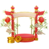 traditional stage emoji 3d