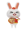 Chinese Rabbit And Dumpling