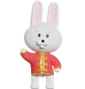 Chinese Rabbit Say Hi
