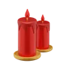 Chinese Red Candle