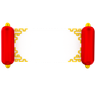 3d chinese scroll letter logo