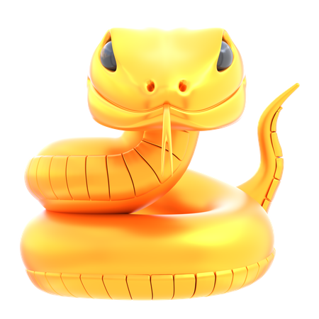 Chinese Snake  3D Icon