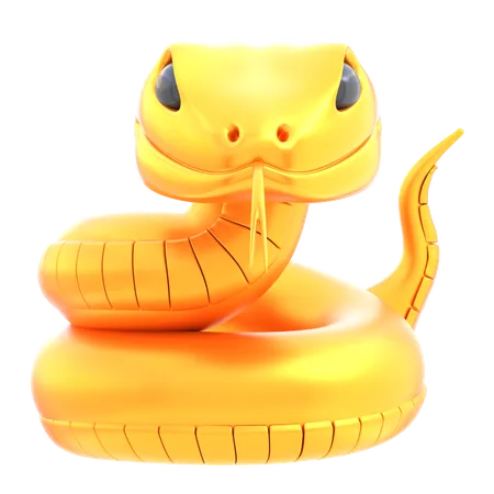 Chinese Snake  3D Icon