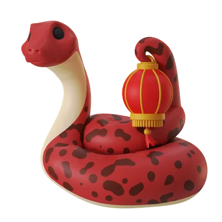 Chinese Snake  3D Icon