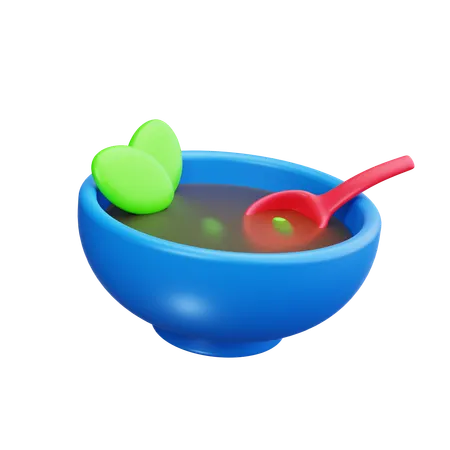 中華スープ  3D Icon