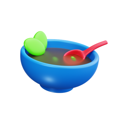 Chinese Soup  3D Icon