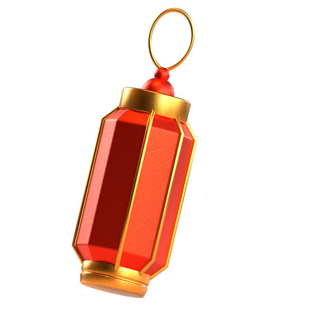 Chinese Square Latern  3D Icon