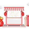 Chinese Style Booth Shop