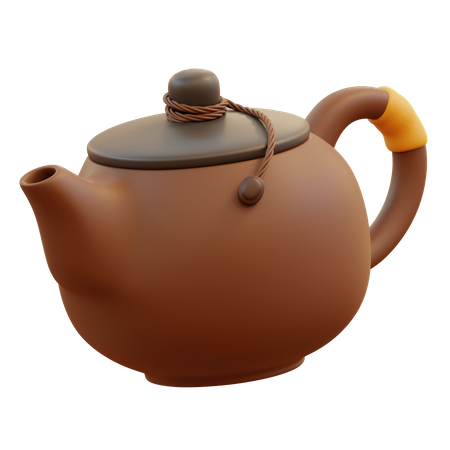 Chinese Tea Pot  3D Icon