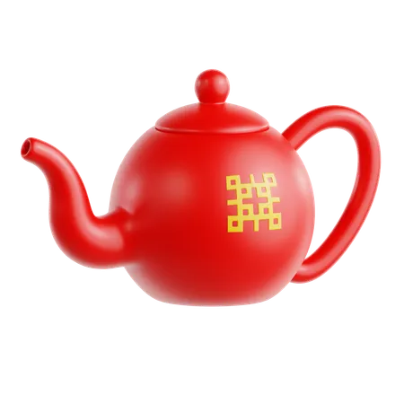 Chinese Teapot  3D Icon