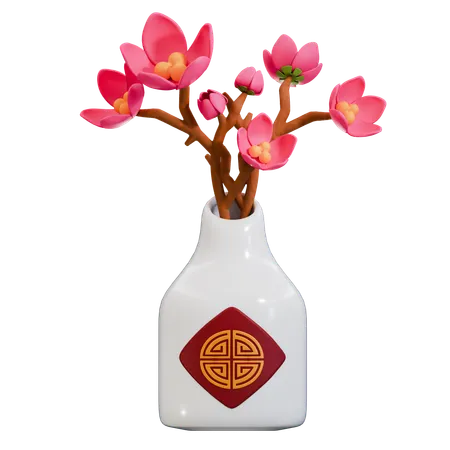 Chinesische Vase  3D Icon