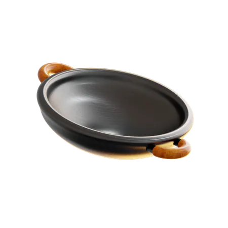 Chinesischer Wok  3D Icon