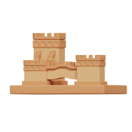 Chinesische Festung  3D Icon