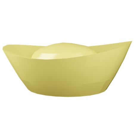 Chinesische Goldbarren  3D Icon