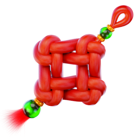 Chinesische Knoten  3D Icon