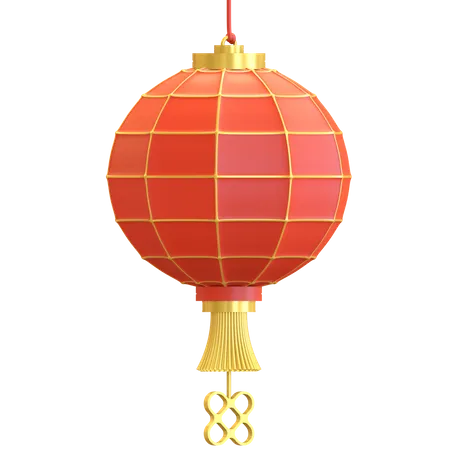 Chinesische lampe  3D Illustration