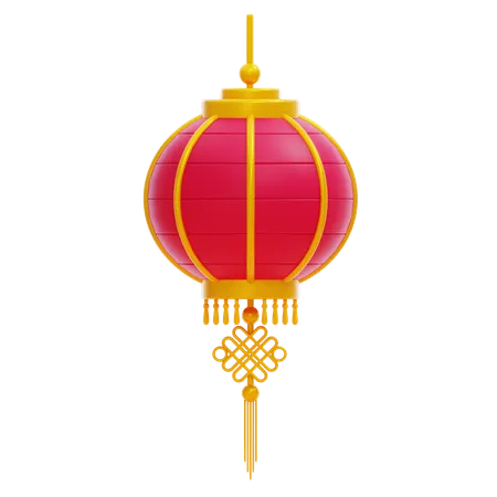 Chinesische Lampe  3D Icon