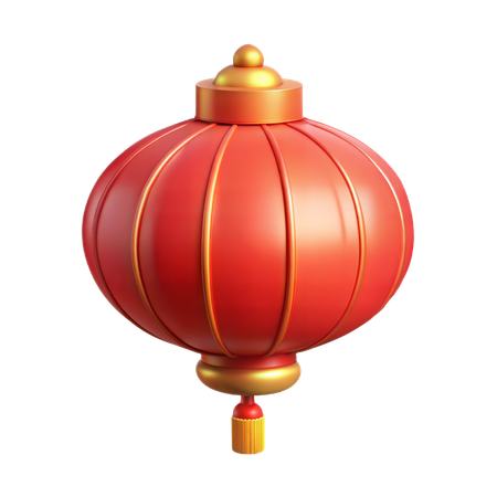 Chinesische Lampe  3D Icon