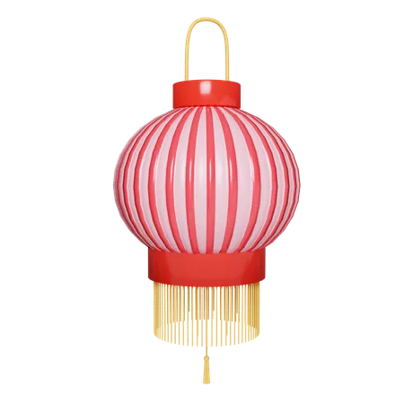 Chinesische Lampe  3D Icon