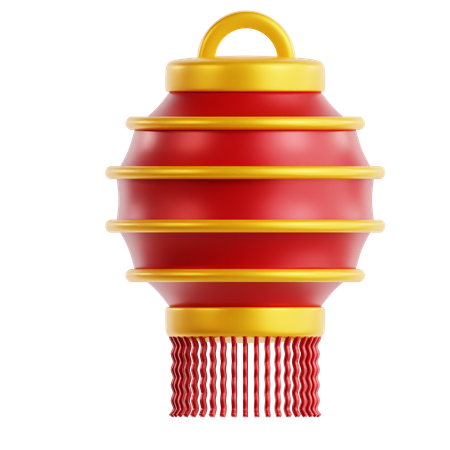 Chinesische Lampe  3D Icon