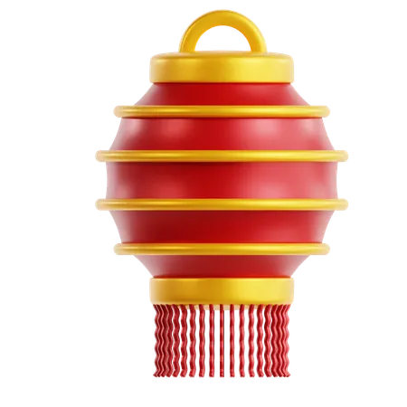 Chinesische Lampe  3D Icon