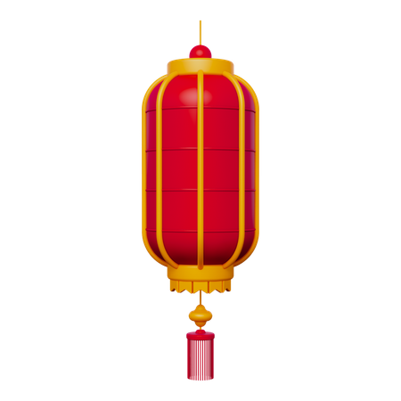 Chinesische Lampe  3D Icon