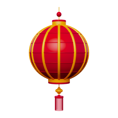 Chinesische Lampe  3D Icon