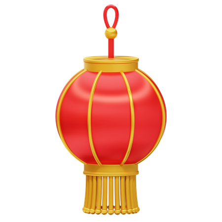 Chinesische Lampe  3D Icon