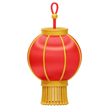 Chinesische Lampe  3D Icon