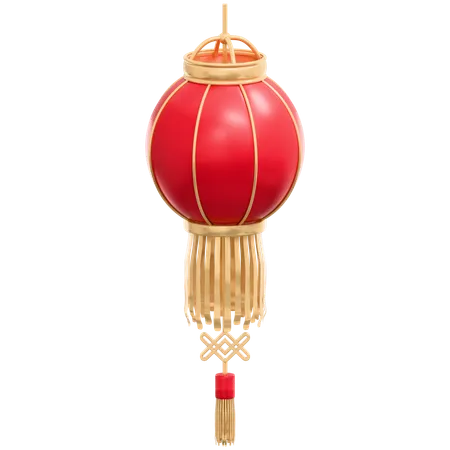 Chinesische Lampe  3D Icon