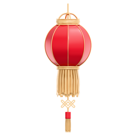 Chinesische Lampe  3D Icon